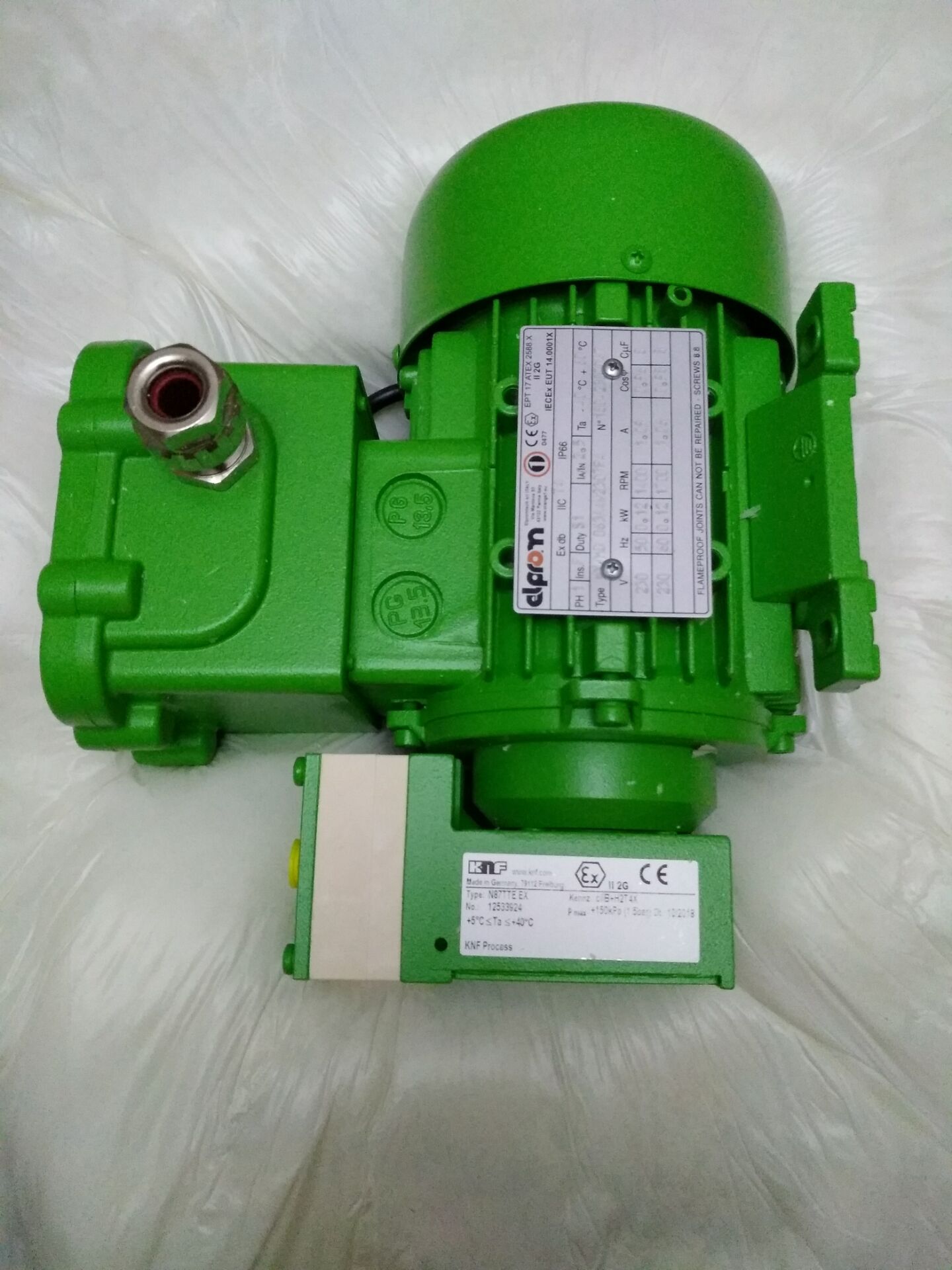德国knf防爆气体采样泵 n87tte ex